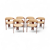 Six Danish Mid-Century Dining Chairs