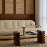 Italian Lambswool Boucle Sofa, Mario Sabot, 1970s