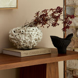 Sold | Medium Ceramic Black Footed Bowl by Tee McManus