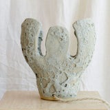 Sarah Sculptural Lamp in Blue Coral by Tess Miller