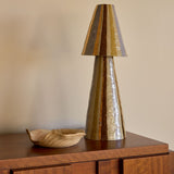 Stellar Lamp in Lilac & Mustard by Tantri Mustika