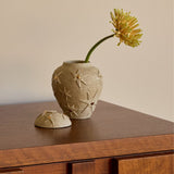 Ukiran Star Flower Ginger Jar by Tantri Mustika