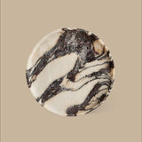 Linea Round Marble Tray by Black Blaze