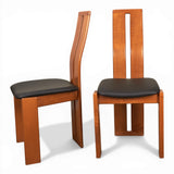 Six Mario Marenco Dining Chairs, Italian, c1970