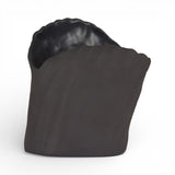 Kuro Black Fluted Vase by Tee McManus