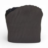 Kuro Black Fluted Vase by Tee McManus