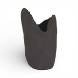 Kuro Black Fluted Vase by Tee McManus