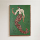 Siren in Green 2 Original Artwork by Brittany Ferns