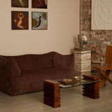 Solitaire in Brass & American Walnut by Ashley Corbett-Smith