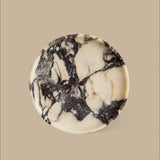 Linea Round Marble Tray by Black Blaze