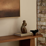 Small Ceramic Black Footed Bowl by Tee McManus