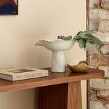'Suki' Handcrafted Pedestal Vase Bowl by Tee McManus