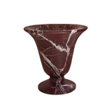 Bell Vase in Rosso Levanto by Black Blaze