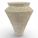 Sold | Ivory Speckle Vessel by Emily Belle Ellis