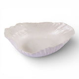 Sold | Fluted White Ceramic Bowl by Tee McManus