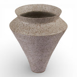 Sold | Ivory Speckle Vessel by Emily Belle Ellis