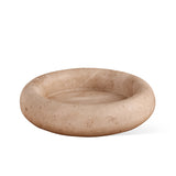 Halo Travertine Tray by Black Blaze