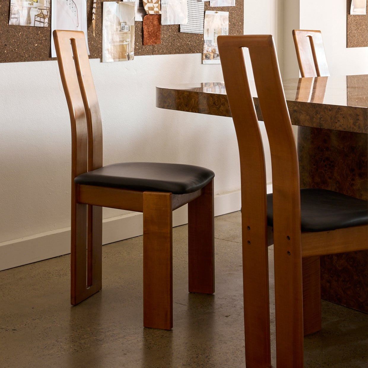 Six Mario Marenco Dining Chairs, Italian, c1970 – Kerrie-Ann Jones