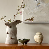Ukiran Star Flower Ginger Jar by Tantri Mustika
