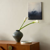 Carved Moss Amphora Vase by Emily Belle Ellis