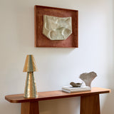 Stellar Lamp in Peach & Eucalyptus by Tantri Mustika