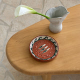 Sardine Plate 1, by Di Lunedi ceramics