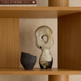 Jean Raku Ceramic Sculpture #1 by Tess Miller