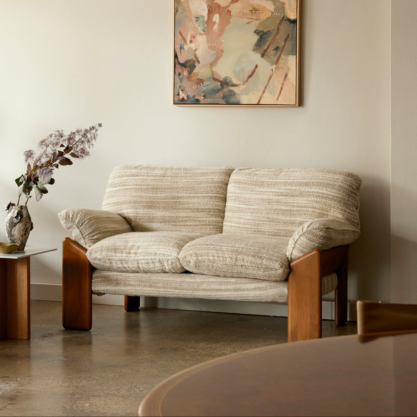 Mario Marenco Sapporo 2‑Seat Sofa for Mobil Girgi, Italian, c1970