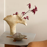 Sold | Shino Leaf Midi Vase by Tee McManus