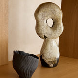 Small Ceramic Black Vase by Tee McManus