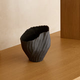 Small Ceramic Black Vase by Tee McManus