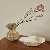 Layers Stoneware Vase 1 by Elena Morgan Strohfeld