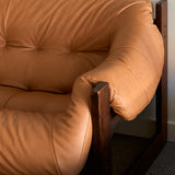 MP-97 3-Seater Leather Sofa By Percival Lafer