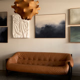 MP-97 3-Seater Leather Sofa By Percival Lafer