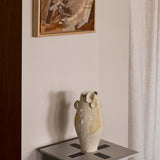 Whispers of the Reef Ceramic Vase by Michelle Samaras