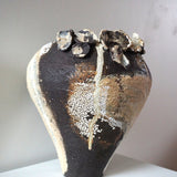 Silent Harmony II Ceramic Vase by Michelle Samaras