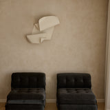 Painted Aluminium Wabi Sabi Wall Sculpture CM 354 by Clementine Machonachie