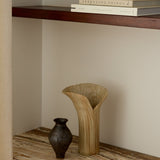 Large Yuki Beige Vase by Tee McManus