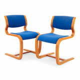 Four Danish dining chairs, Thygesen and Sørensen, 1970s-80s