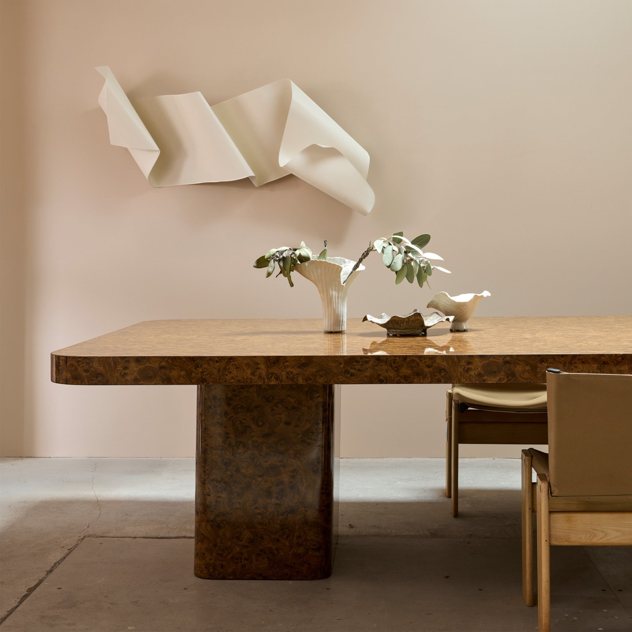 10–12 Seat Burlwood Dining Table – Large Conference or Boardroom