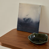 Wakame Dark Green Ceramic Bowl by Tee McManus