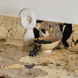 Beige Footed Ceramic Bowl by Tee McManus