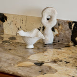Sakura White Ceramic Bowl by Tee McManus